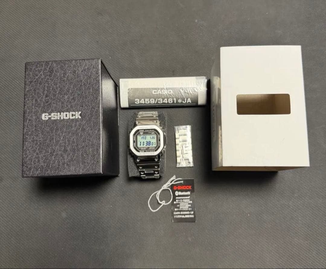 G-SHOCK GMW-B5000D-1JF Bluetooth ソーラー腕時計