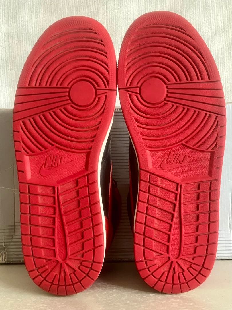 リペア洗浄済！ナイキ エアジョーダン1ブレッド2001ソール交換済28㎝