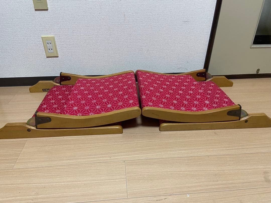 3点セット　光製作所 座椅子 3点 おまとめ 赤　緑