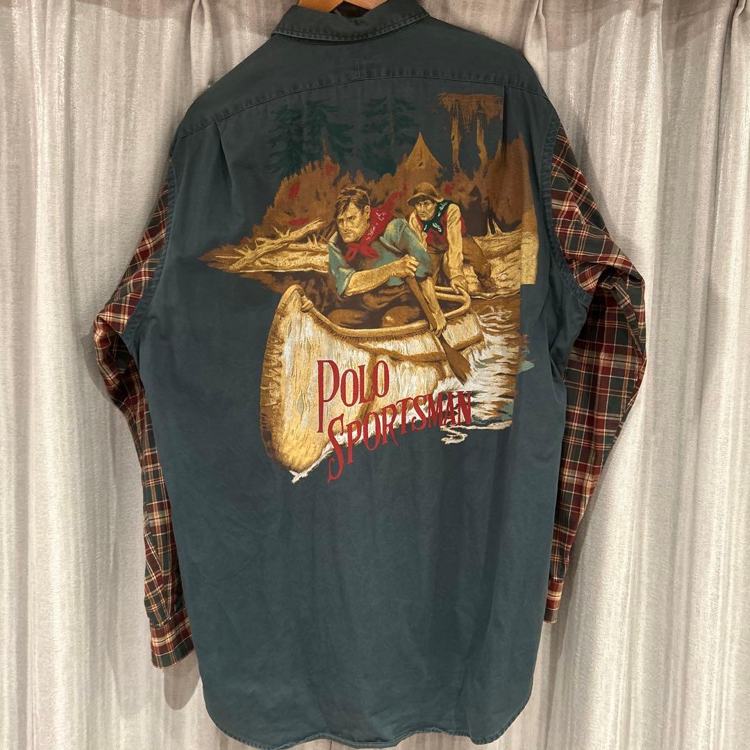 ラルフローレン　ポロスポーツマン シャツ made in USA
