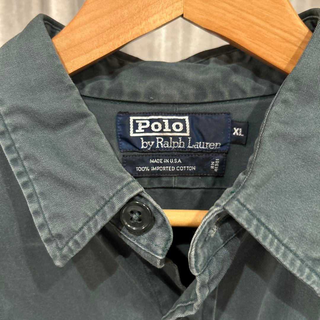 ラルフローレン　ポロスポーツマン シャツ made in USA