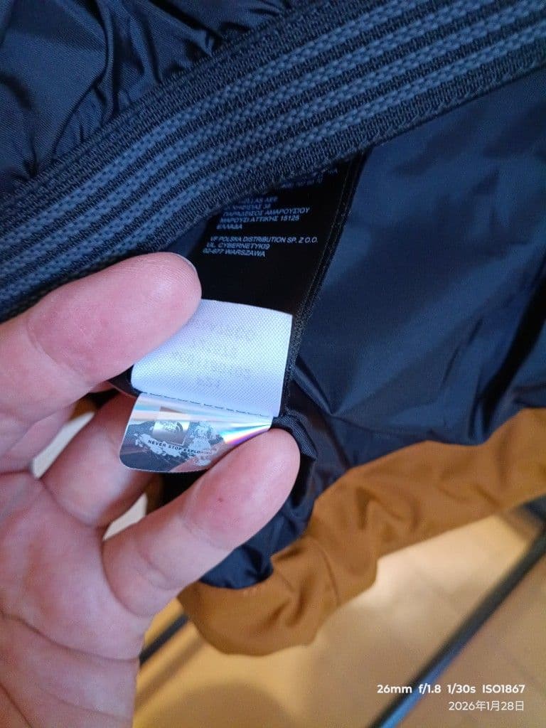 T*様 THE NORTH FACE マウンテンパーカー 茶/白 サイズUS：Ｌ