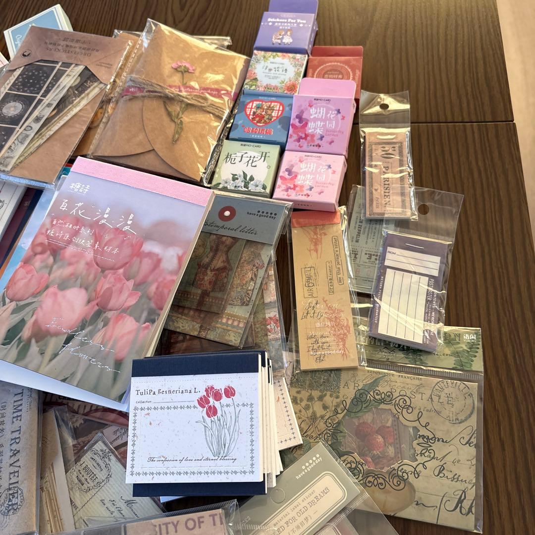 【新品中古】コラージュ　紙もの　素材　まとめ売り