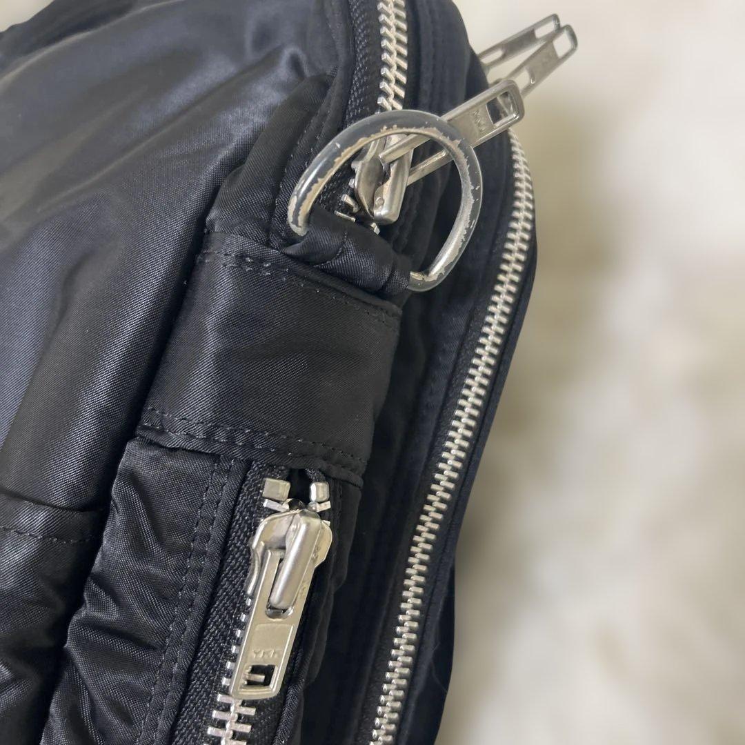 ✨美品✨ポーター タンカー 2way 2層 拡張可能　ブリーフケース 黒 A4