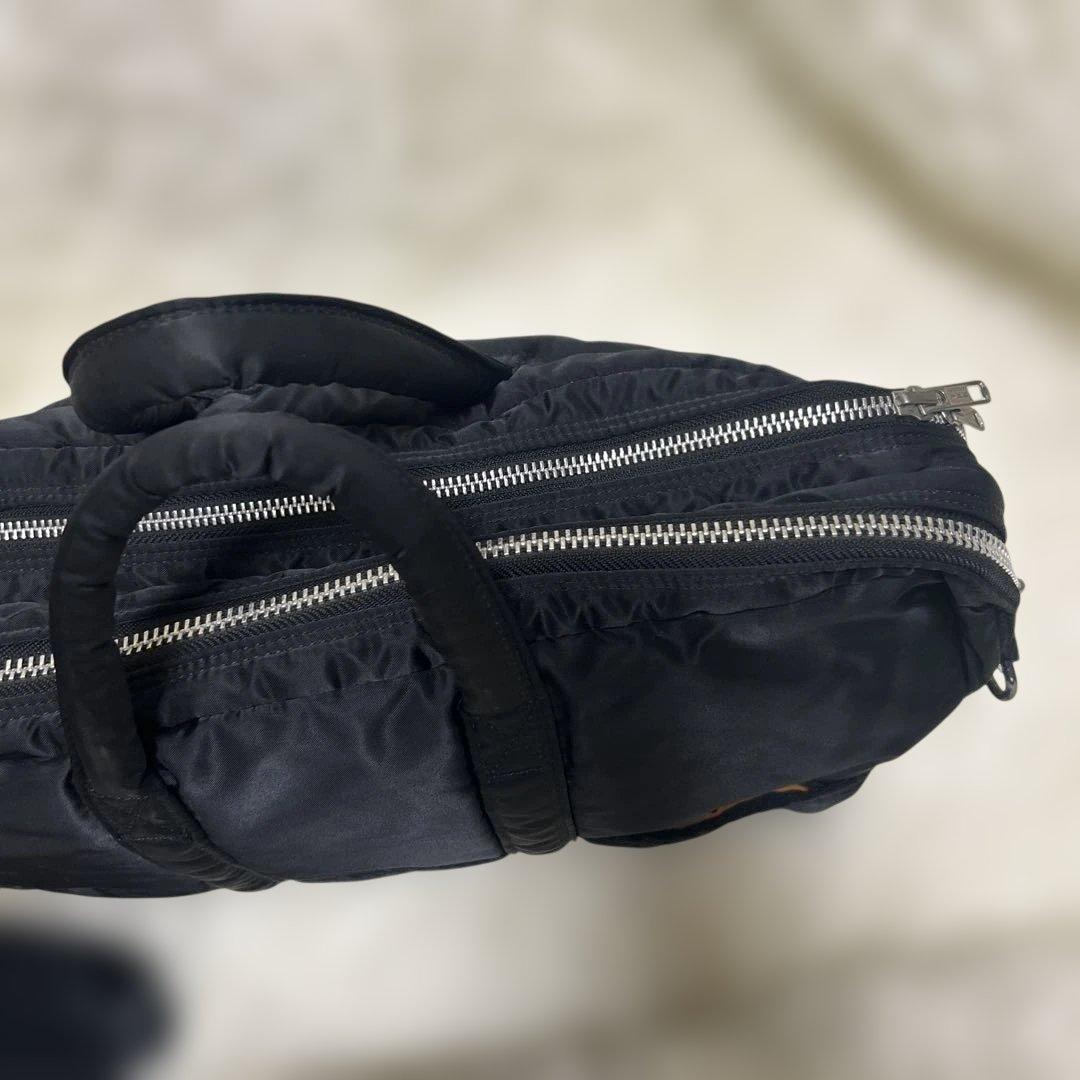 ✨美品✨ポーター タンカー 2way 2層 拡張可能　ブリーフケース 黒 A4