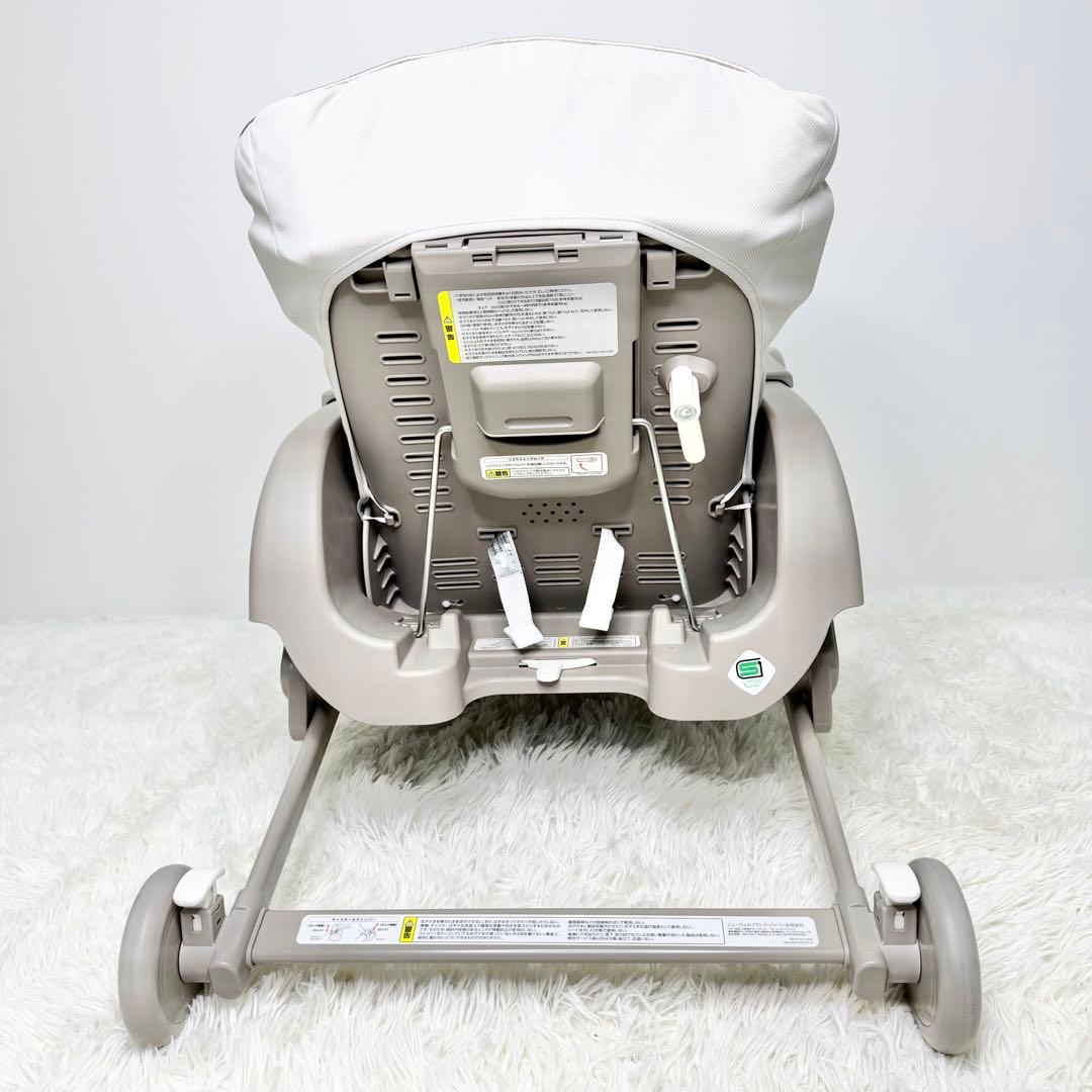 極美品 Aprica ユラリズム スマートプレミアム ウィズラブ ハイローチェア