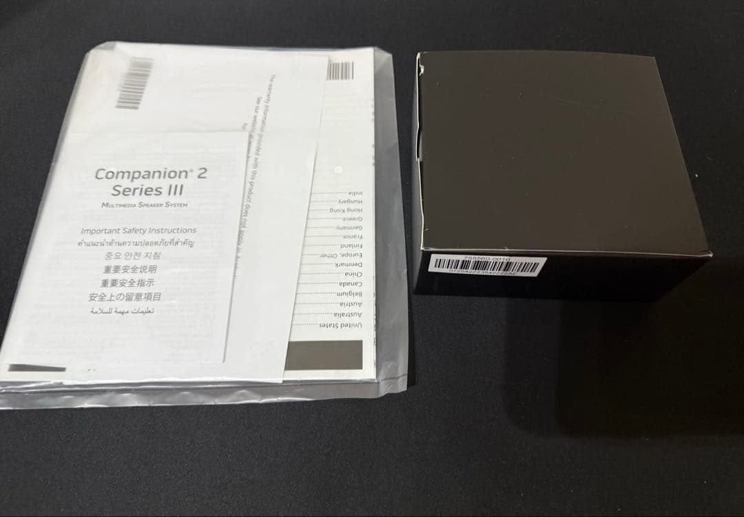 Bose スピーカー BOSE COMPANION 2