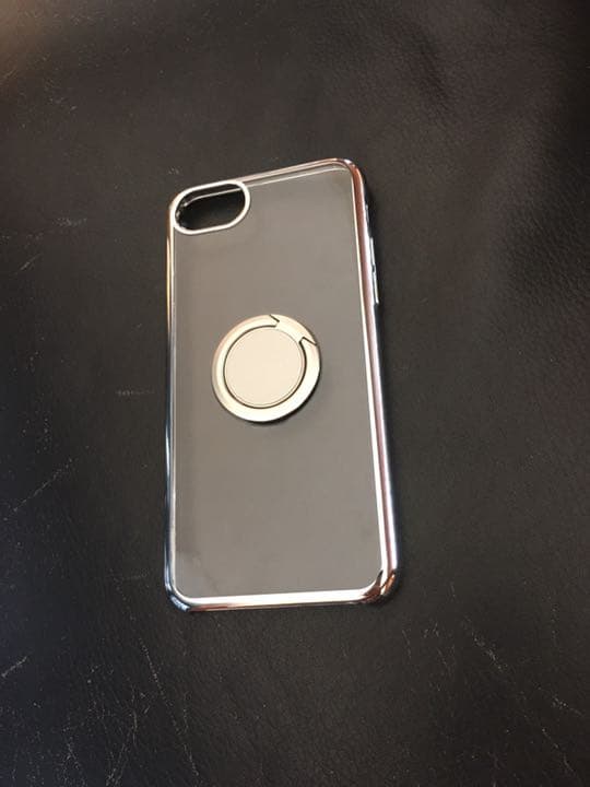 iPhone7用ケース　バンカーリング付き