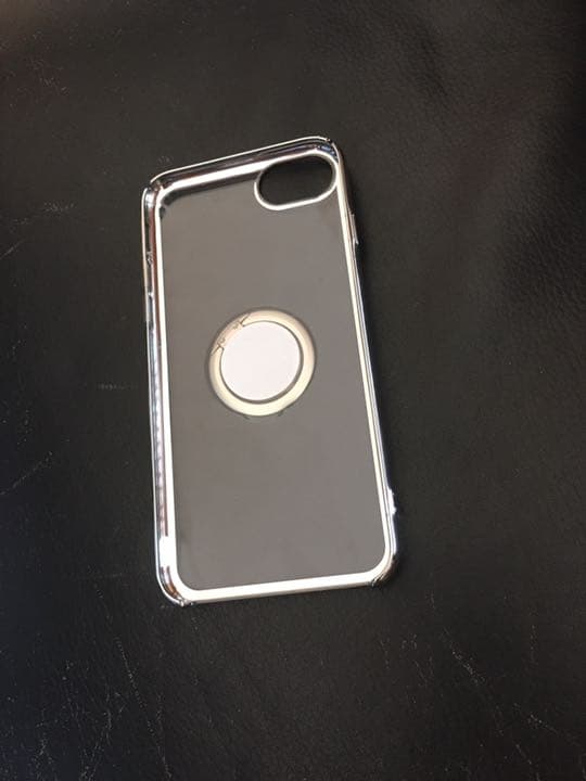 iPhone7用ケース　バンカーリング付き