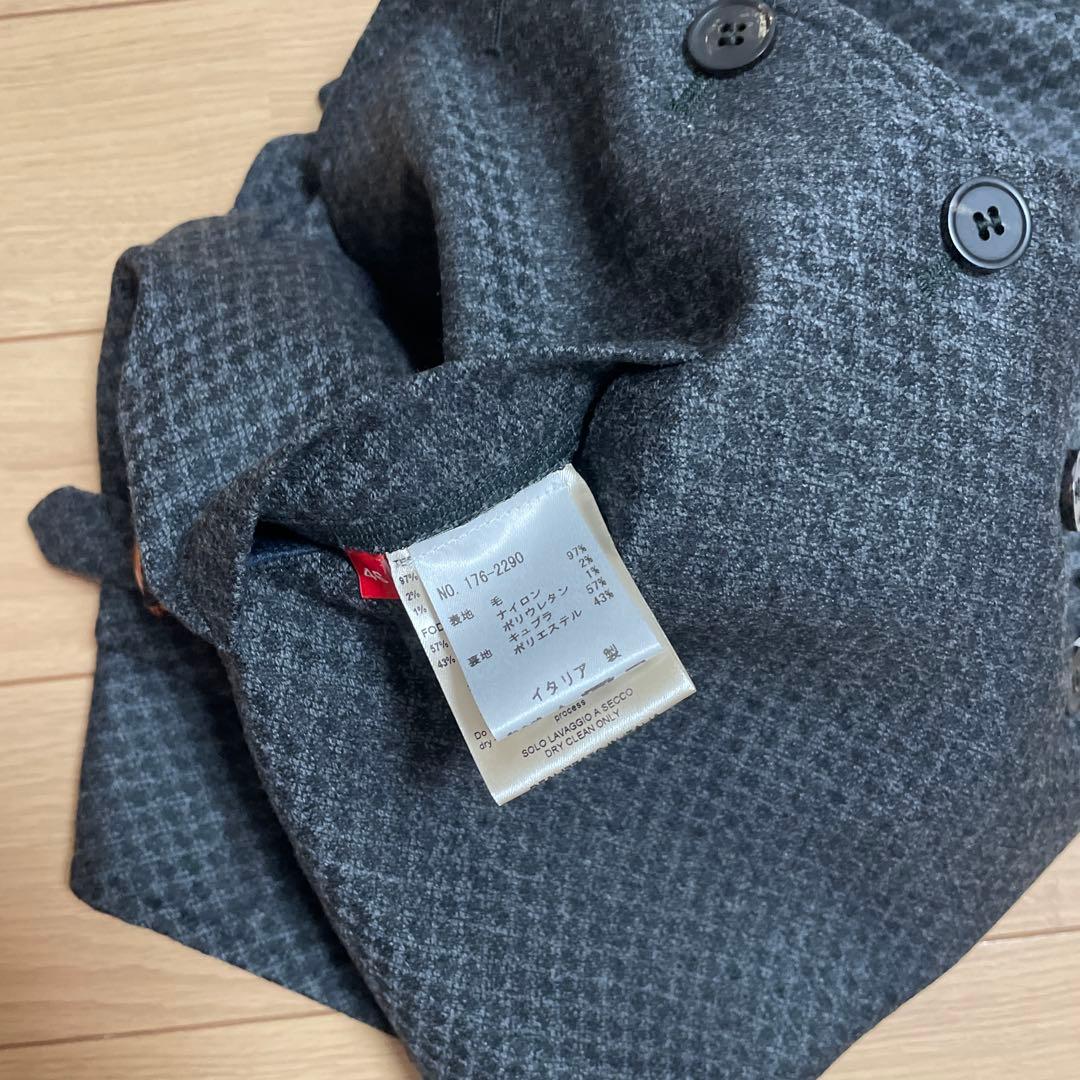 新品 半額以下 保管品 イタリア製 アルテア ウール ジレ