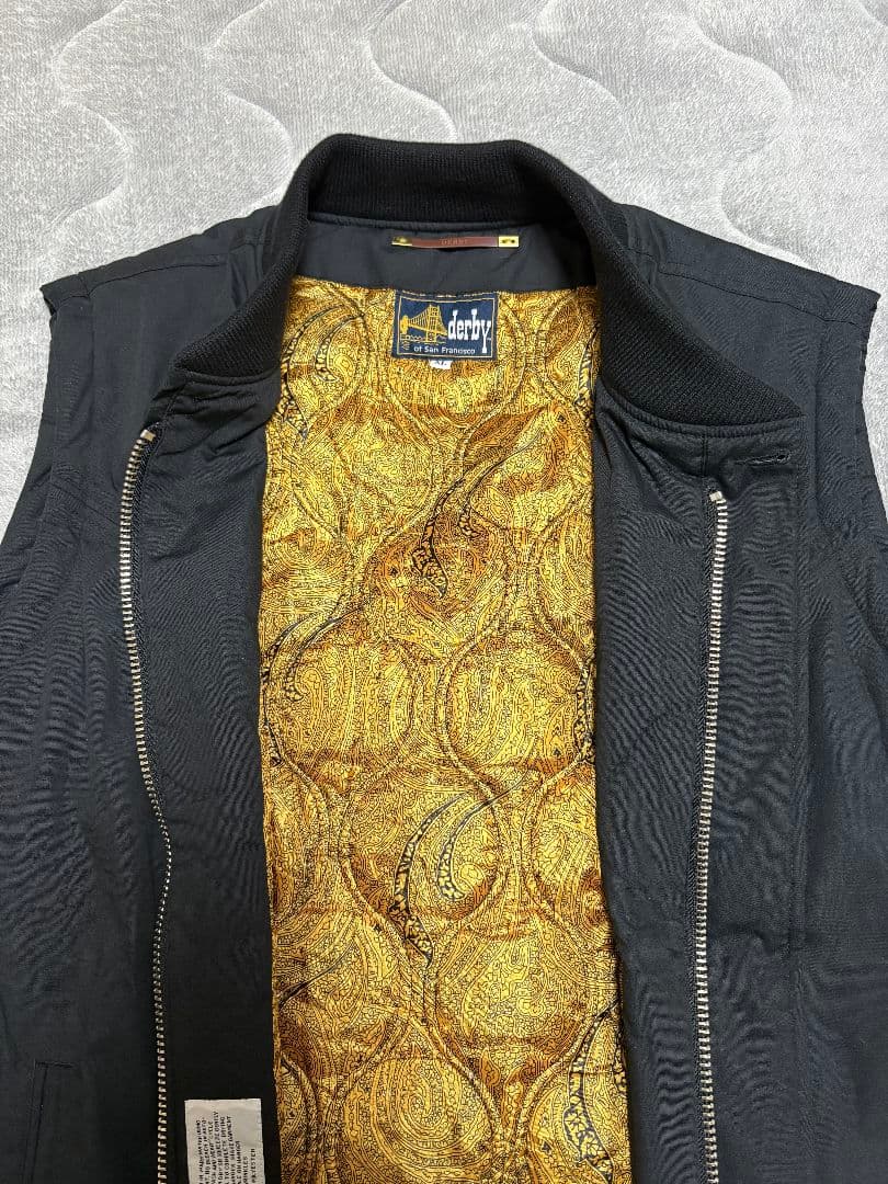 ダービーオブサンフランシスコ　ベスト　ブラック　XL