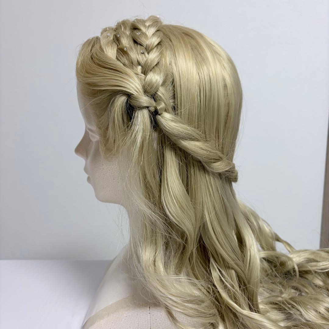 実写シンデレラ風ウィッグ