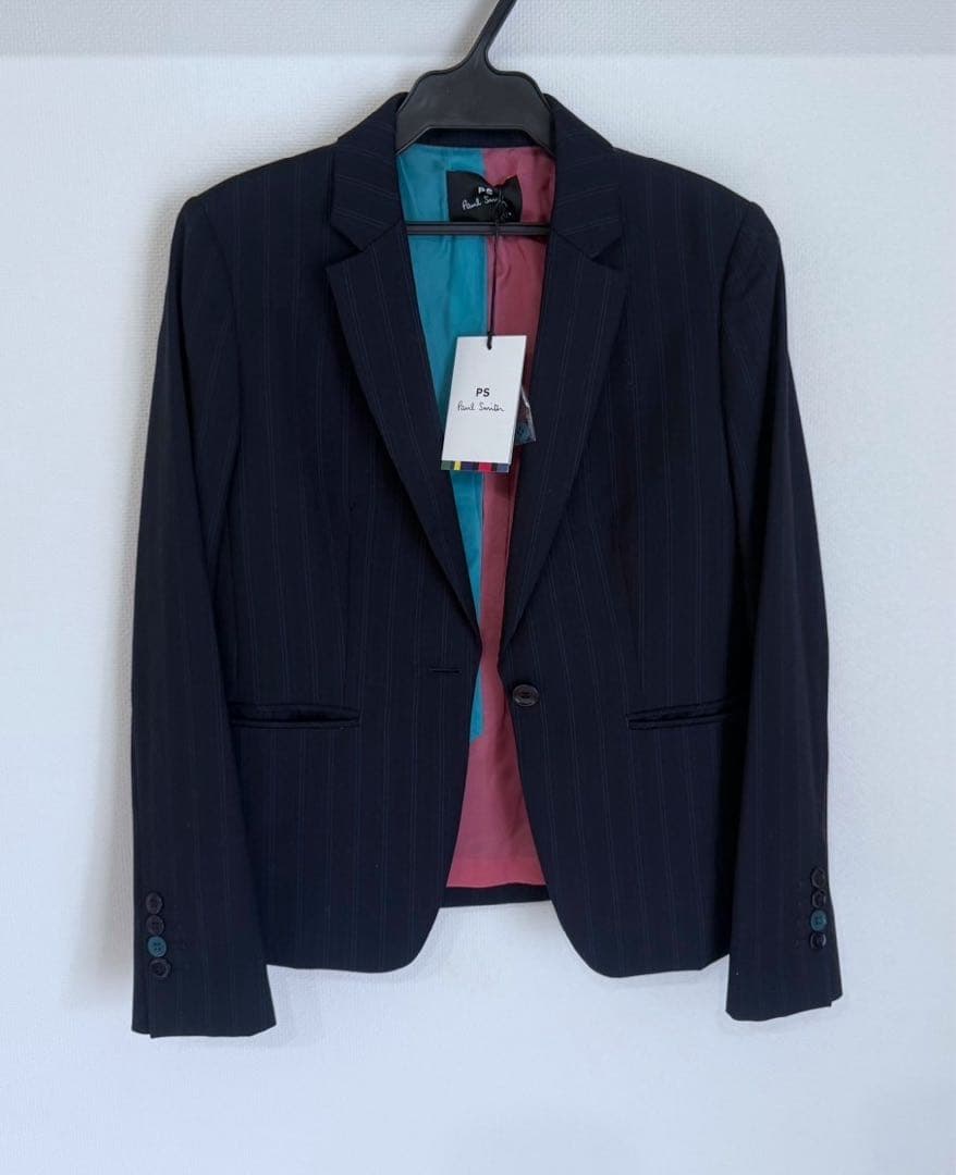 新品タグ付き　PS Paul Smith スーツ　セットアップ　ネイビー