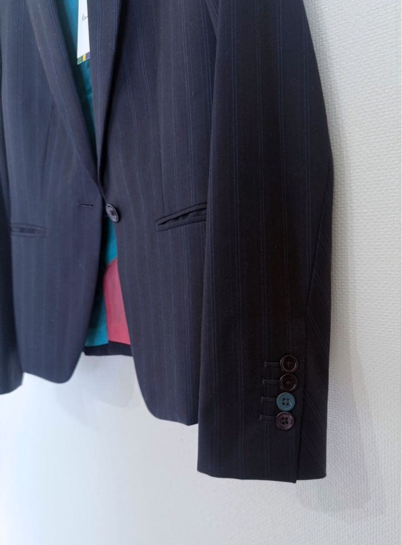 新品タグ付き　PS Paul Smith スーツ　セットアップ　ネイビー