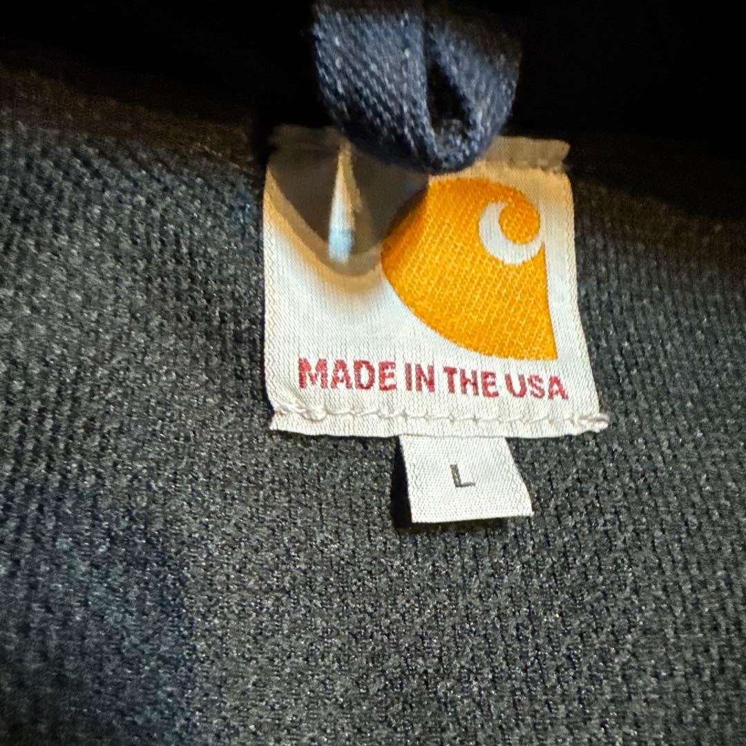 R*H様 Carhartt ネイビー ジップパーカー RN 14806 SIZE