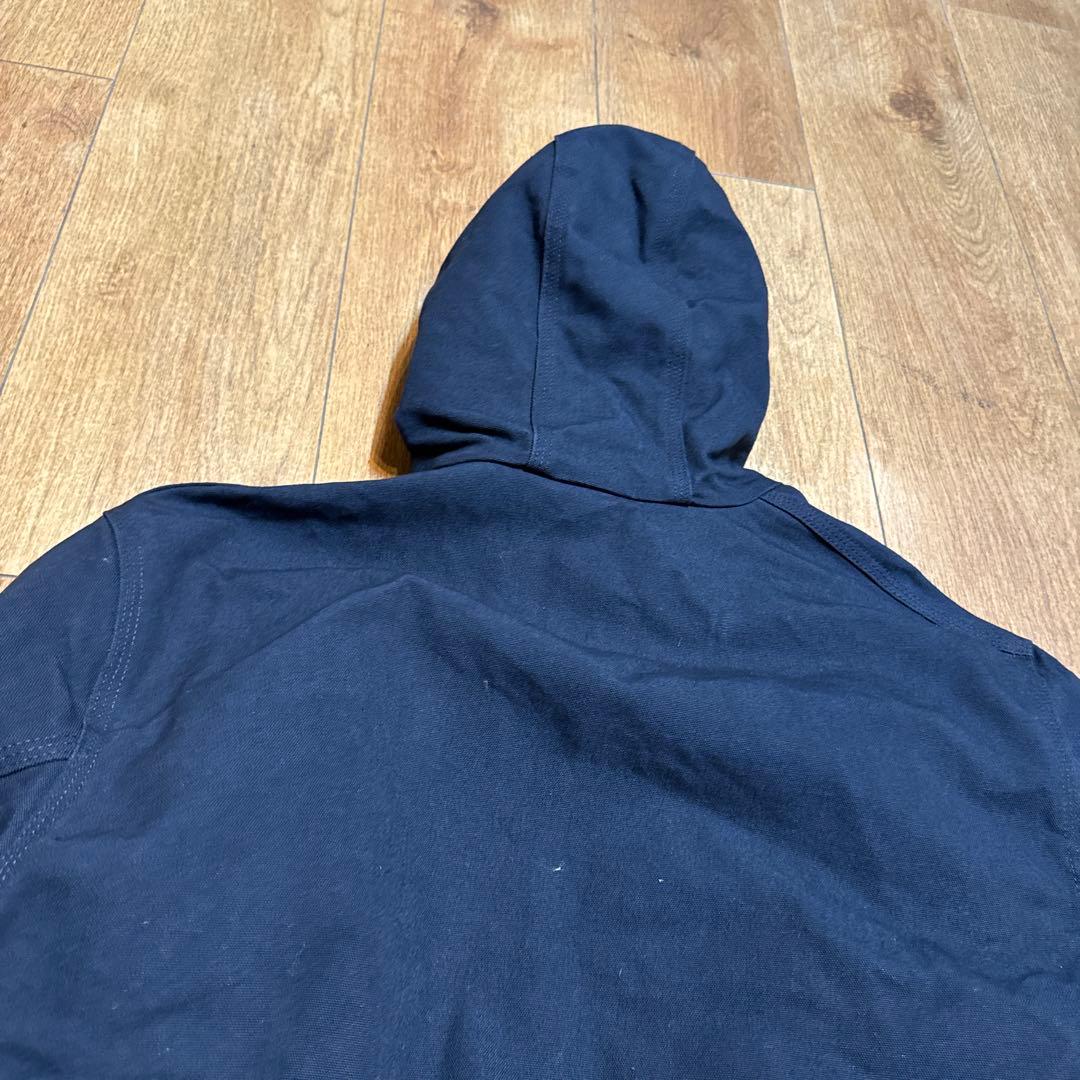 R*H様 Carhartt ネイビー ジップパーカー RN 14806 SIZE