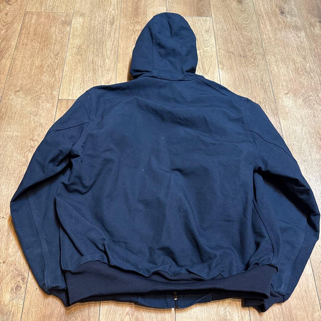 R*H様 Carhartt ネイビー ジップパーカー RN 14806 SIZE