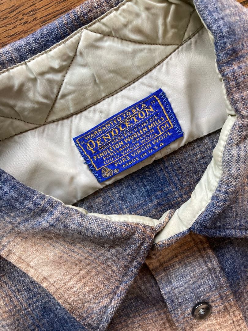 Pendleton チェック柄ネルシャツ M