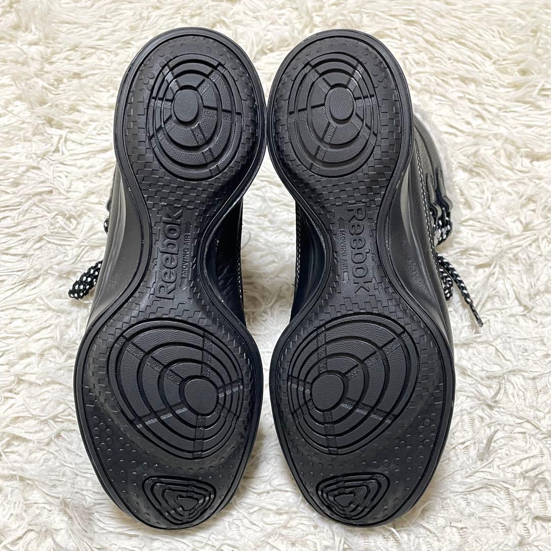 【美品】Reebok EASYTONE RUGGED CHIC ボアレザーブーツ