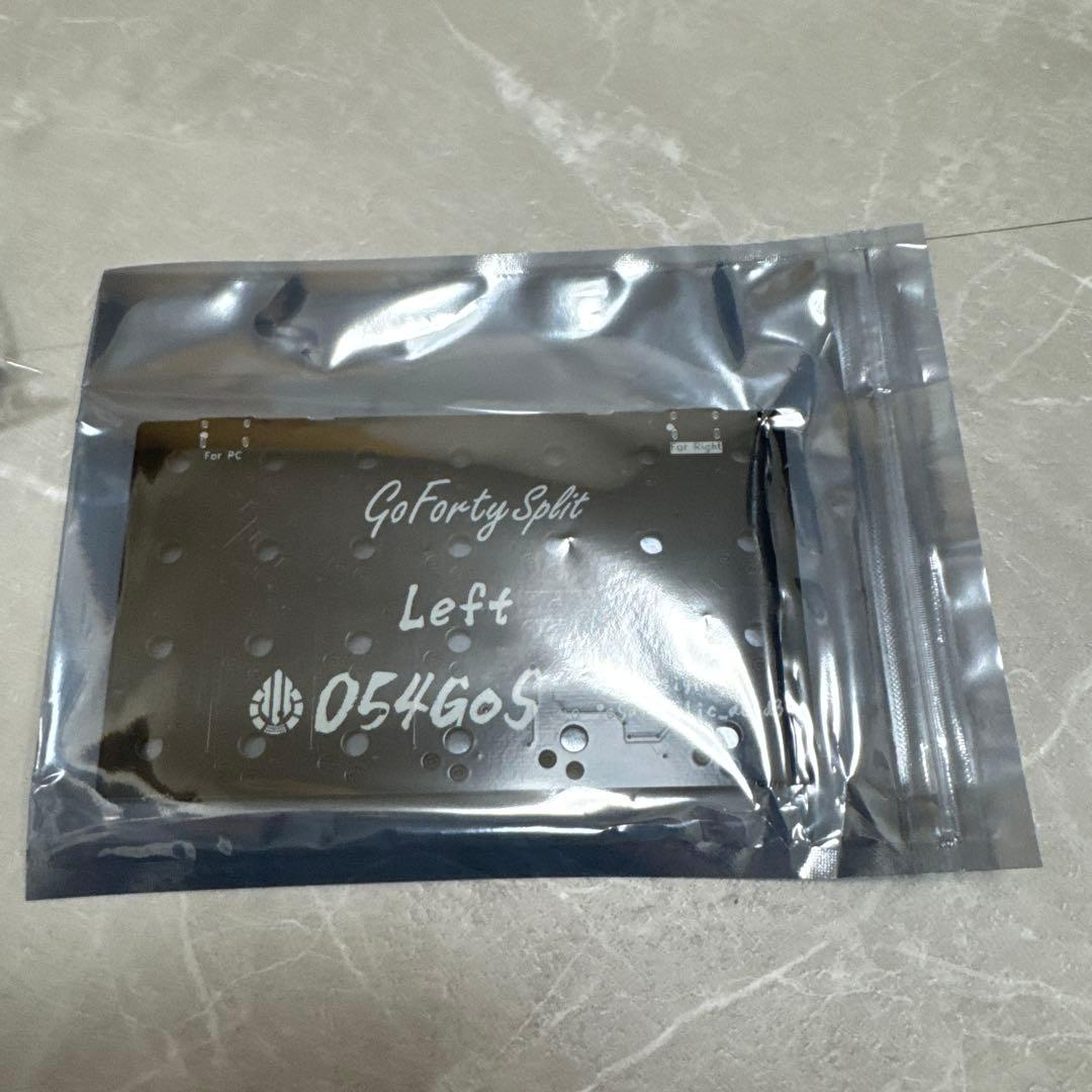 GoForty Split o54GoS stackケース 未開封 スイッチ付属