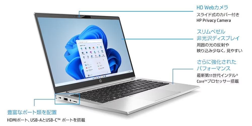 Windowsノート本体 HP ProBook 430 G8 i5/16GB