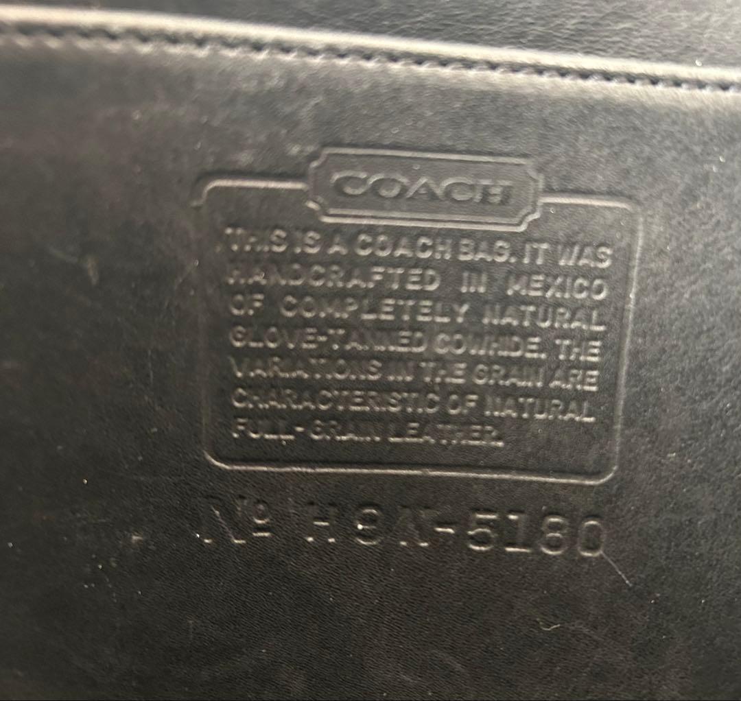 クリーニング済old coach 5180 Metropolitan brief