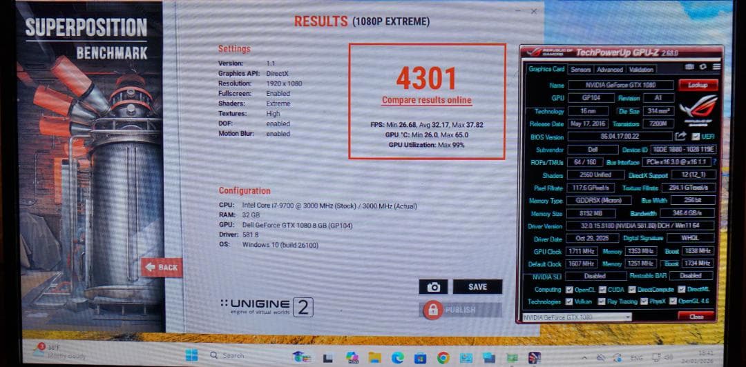 動作確認済 NVIDIA GeForce GTX 1080 FE