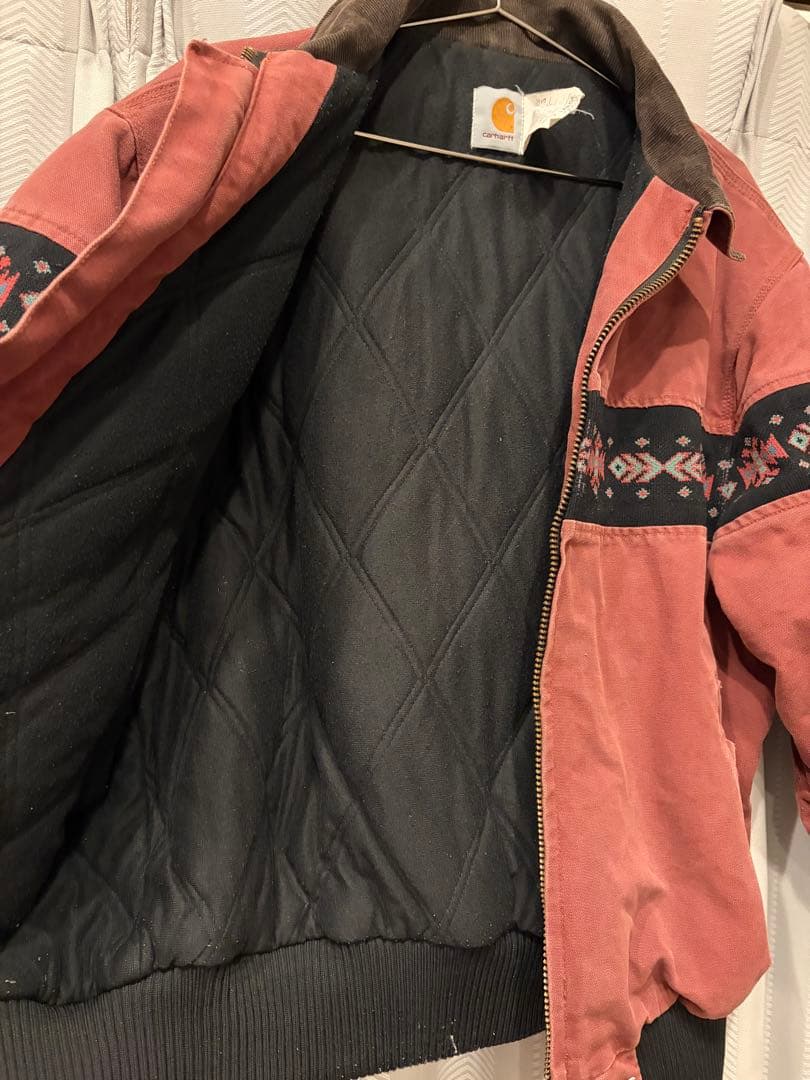 お*ま様 Carhartt サウスウエスト　ジャケット　ネイティブ柄　XL