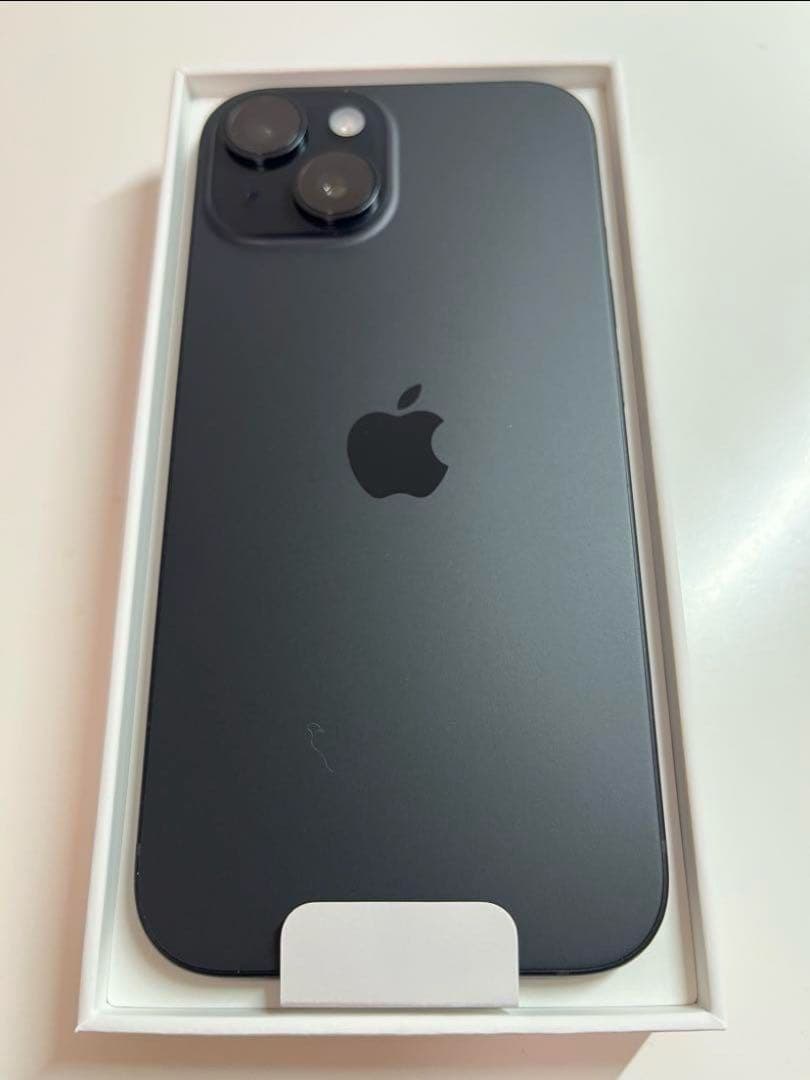 新品未使用　iPhone15 本体　128GBブラック　SIMフリー　Apple