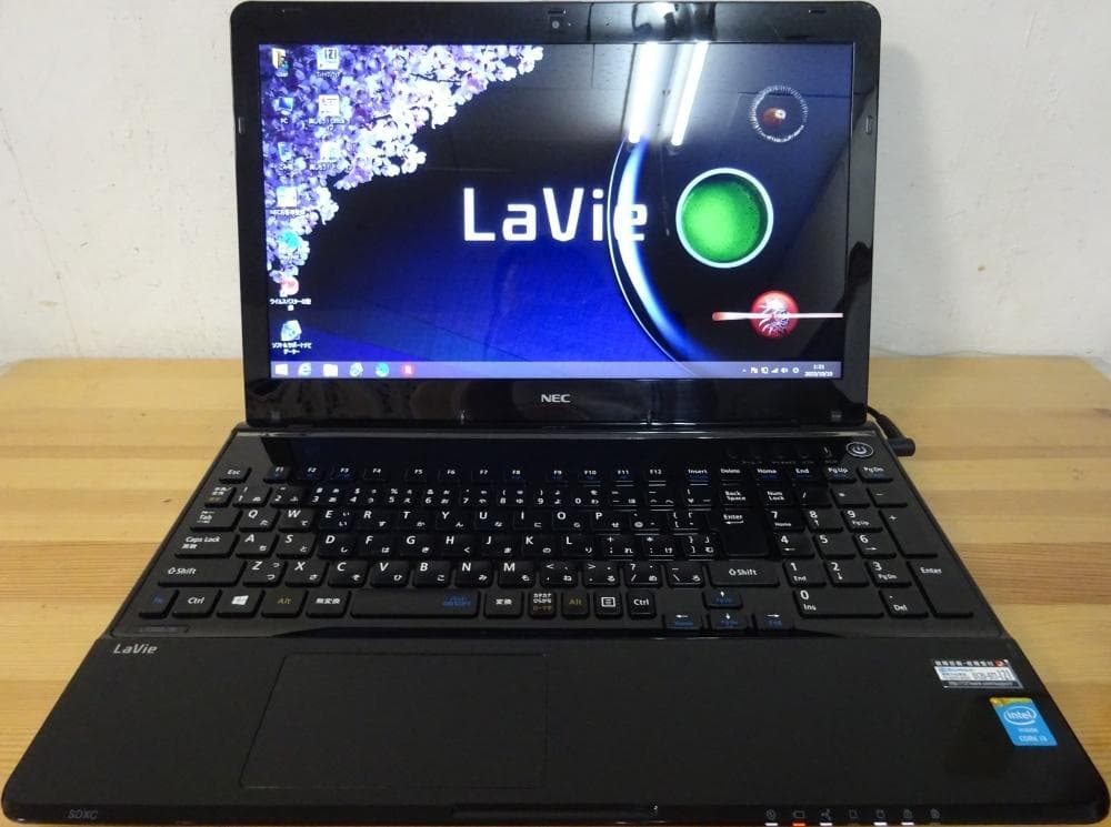 NEC ノートパソコン LaVie S PC-LS350RSB/中古特価良品