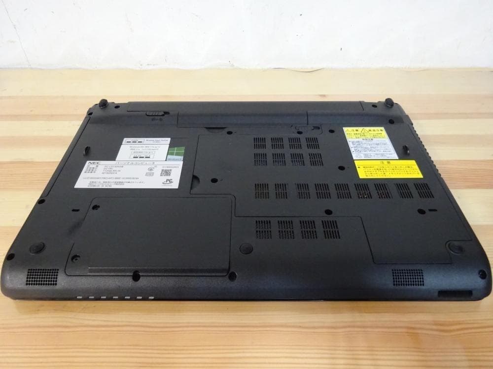 NEC ノートパソコン LaVie S PC-LS350RSB/中古特価良品