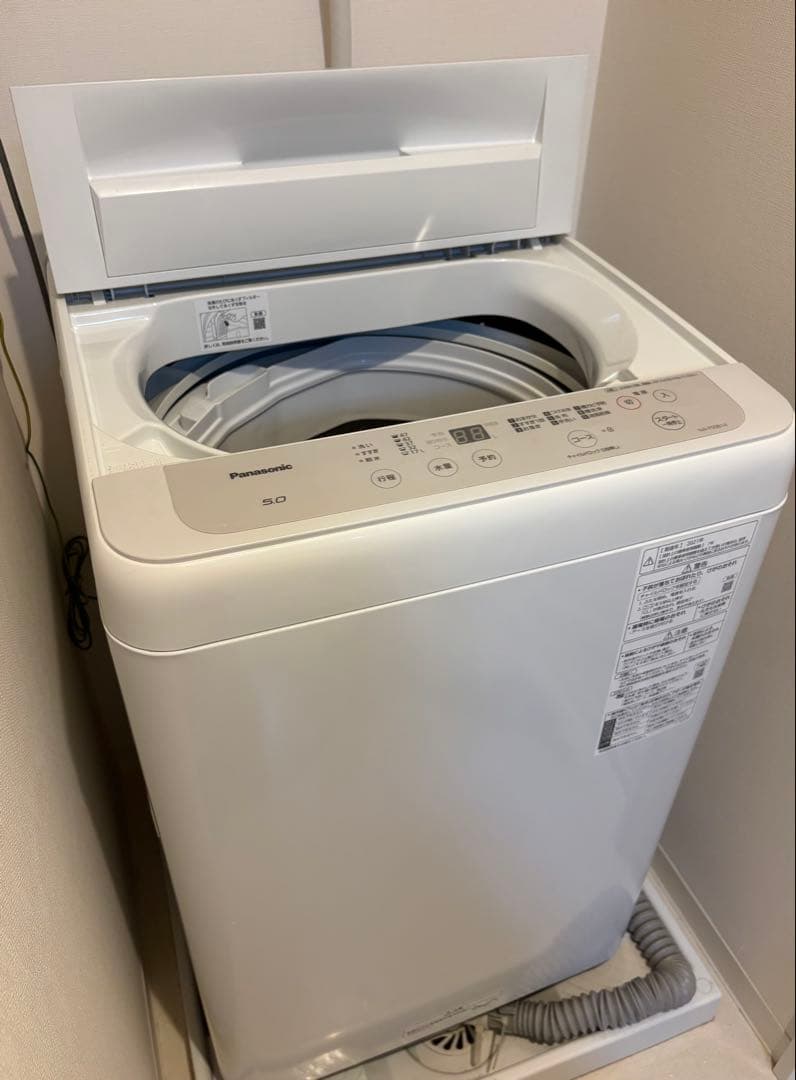 【送料込】 Panasonic 縦型洗濯機 2021年製 NA-F50B14