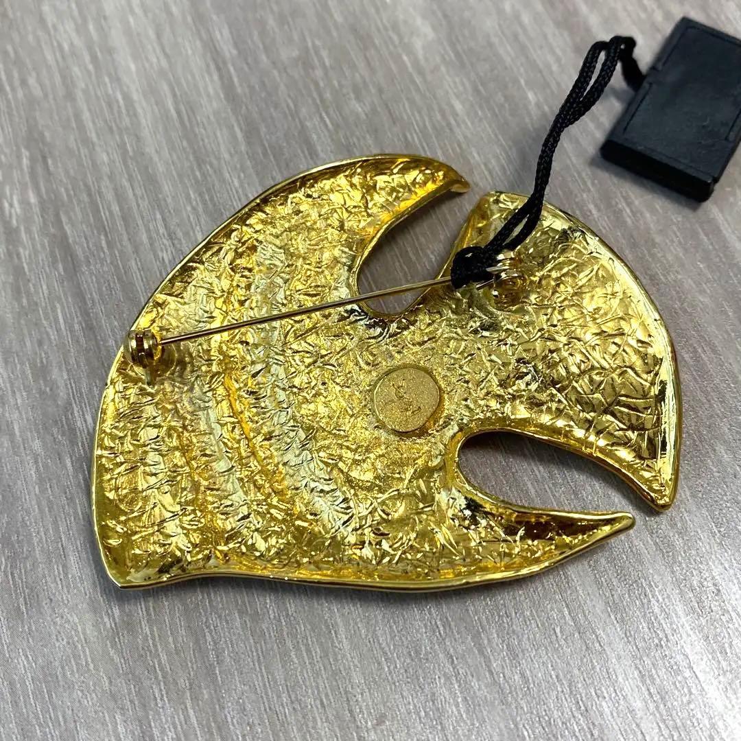 ◆希少◎レア◎イヴ・サンローラン ヴィンテージ ラージ フィッシュ ブローチ