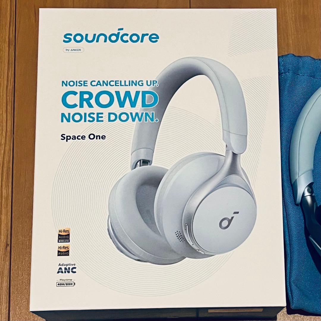 soundcore Space One ワイヤレスヘッドホン【ほぼ新品】