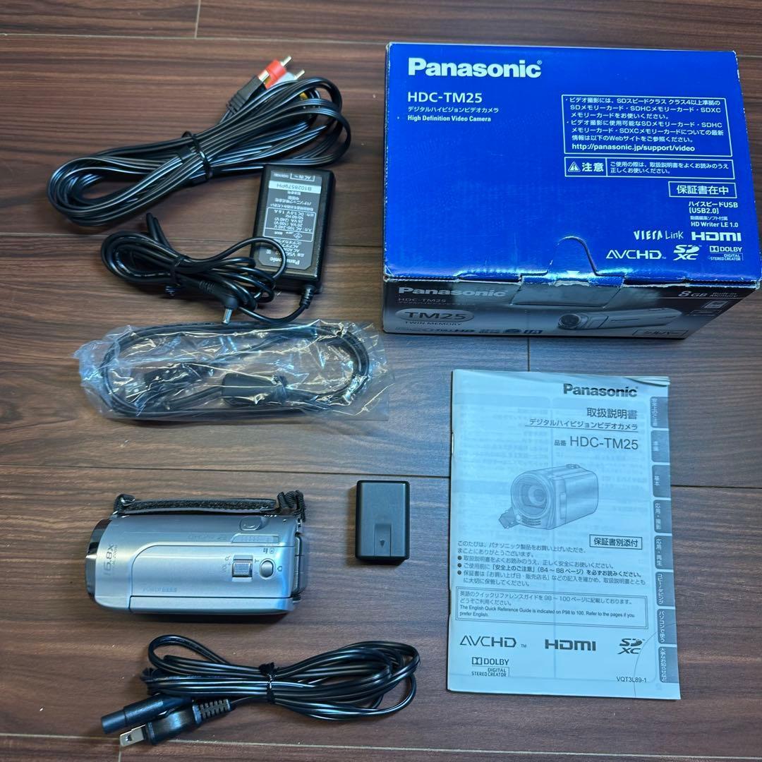 Panasonic HDC-TM25 ビデオカメラ 5344