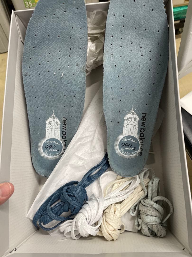 KITH new balance 990v3 レアな29cm!