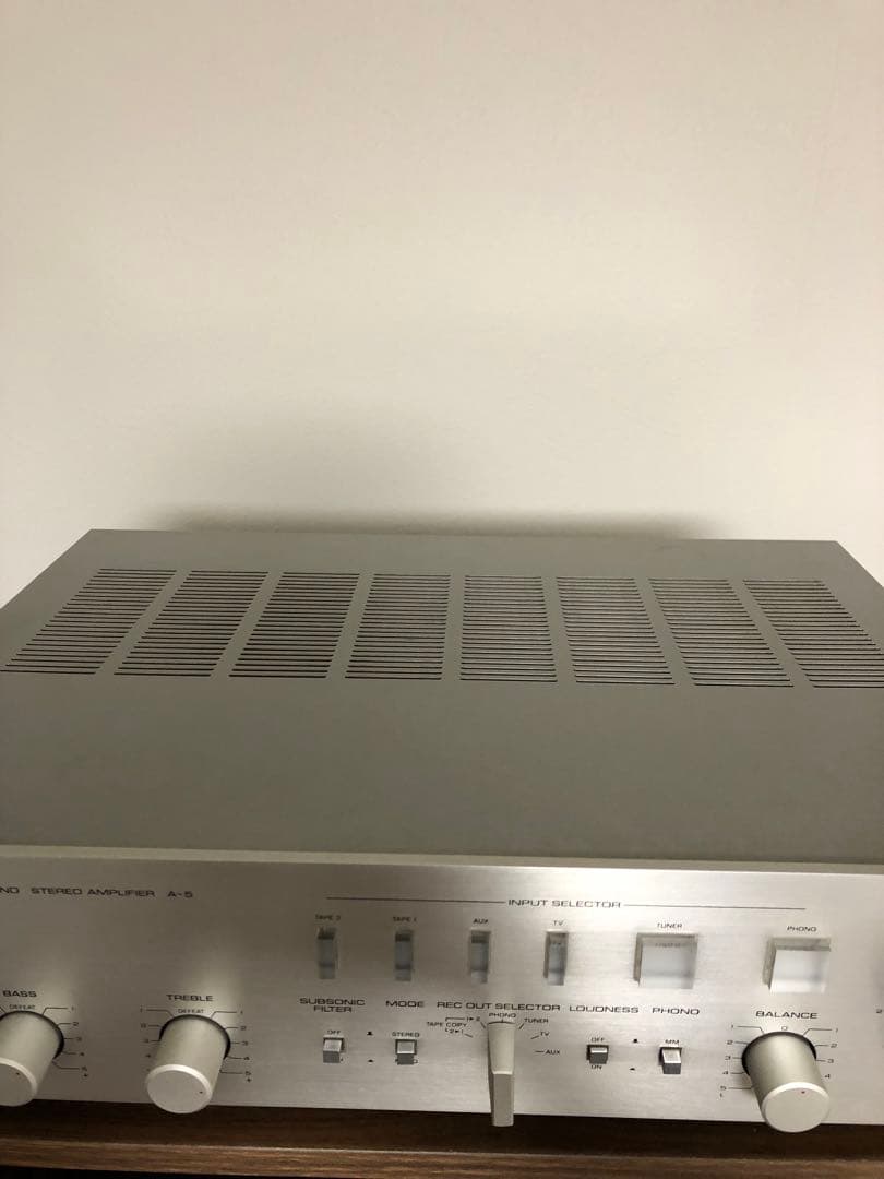 YAMAHA A-5 プリメインアンプ 動作品