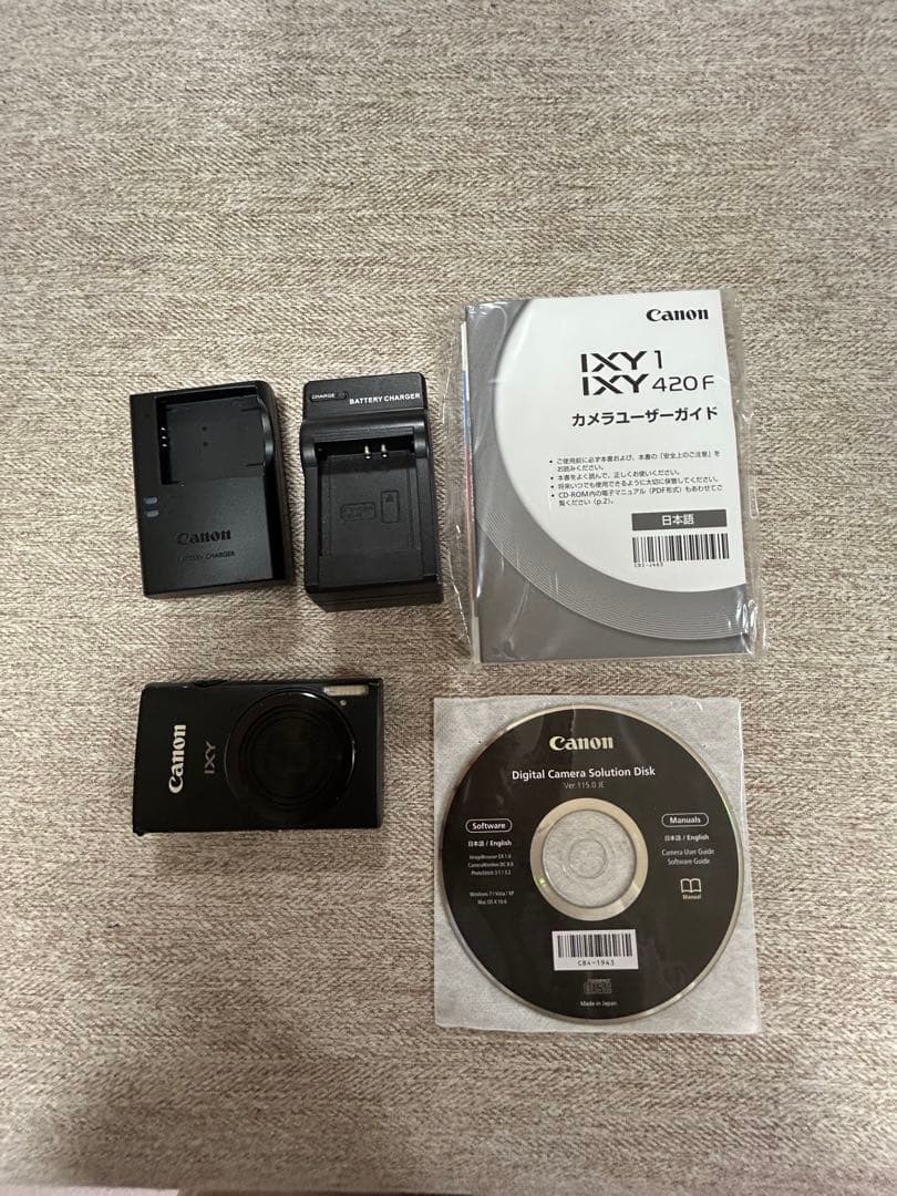 【動作品】Canon キャノン IXY420F コンパクトデジタルカメラ