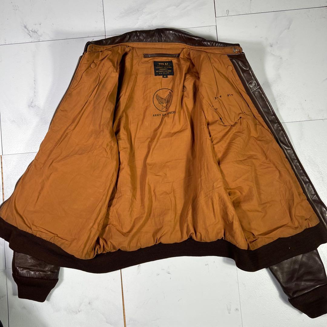 Air Force us army A-2 レザージャケット フライトジャケット