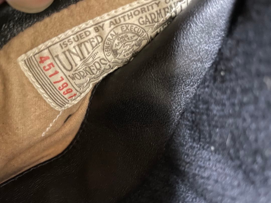 フリーホイーラーズ⭐︎スイッチヤードコート⭐︎ルードブラック38上質ホースハイド