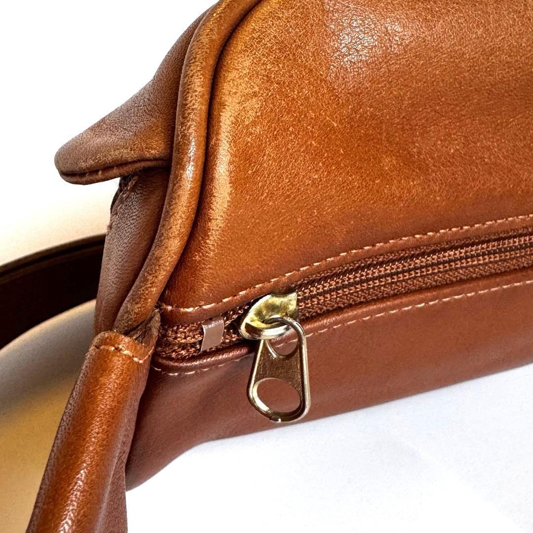 ✨希少・美品✨オールドコーチ ウエストポーチ ショルダーバッグ 茶