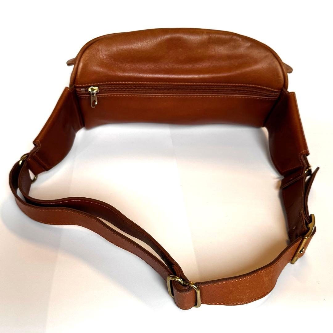 ✨希少・美品✨オールドコーチ ウエストポーチ ショルダーバッグ 茶