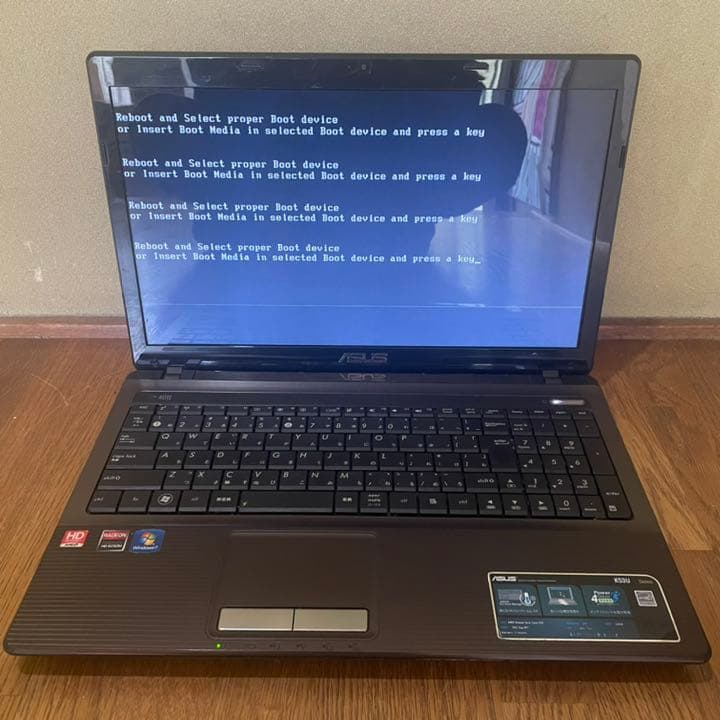 ノートパソコン　ジャンク