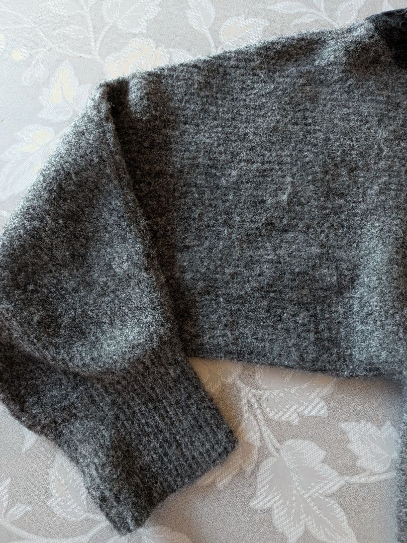 ＊ダイアグラム＊レース付プルオーバー セーター