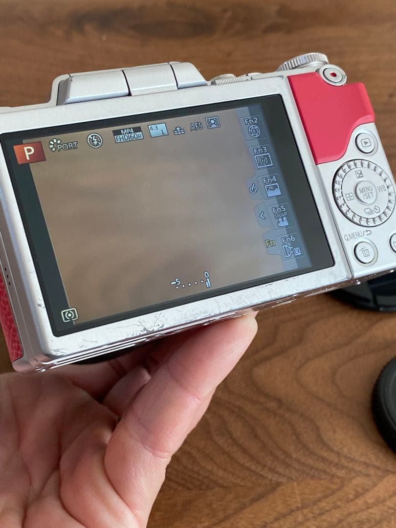 Panasonic LUMIX GF7ミラーレスカメラ 14-42mm 動作品