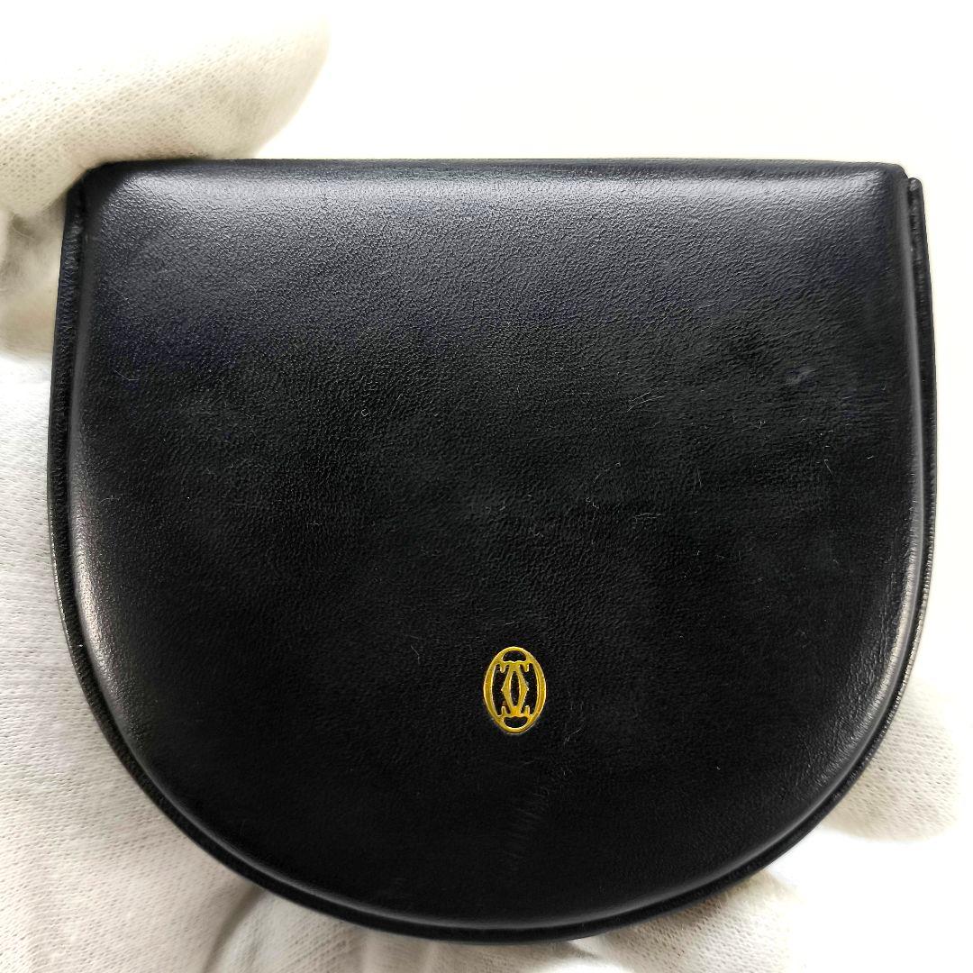 カルティエ パシャ 小銭入れ ケース 黒