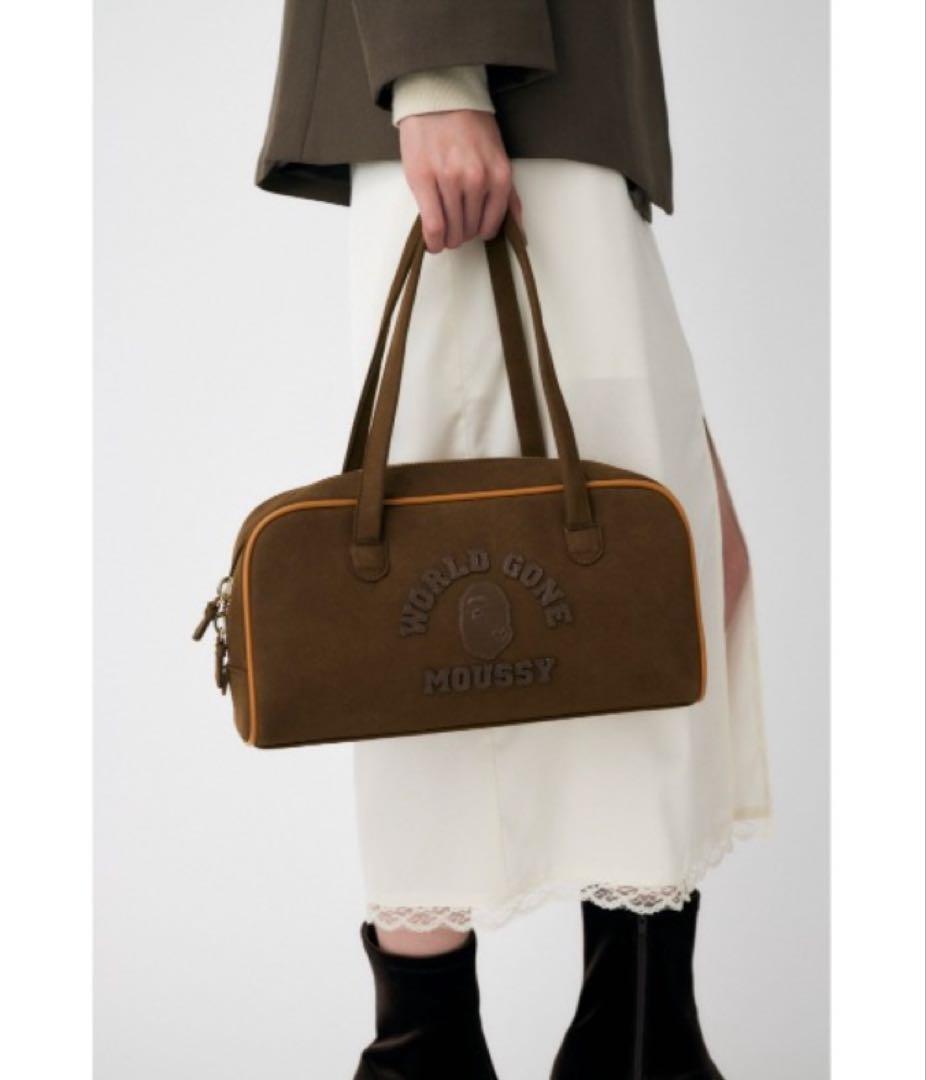 BAPE x MOUSSY ボストンバッグ 新品