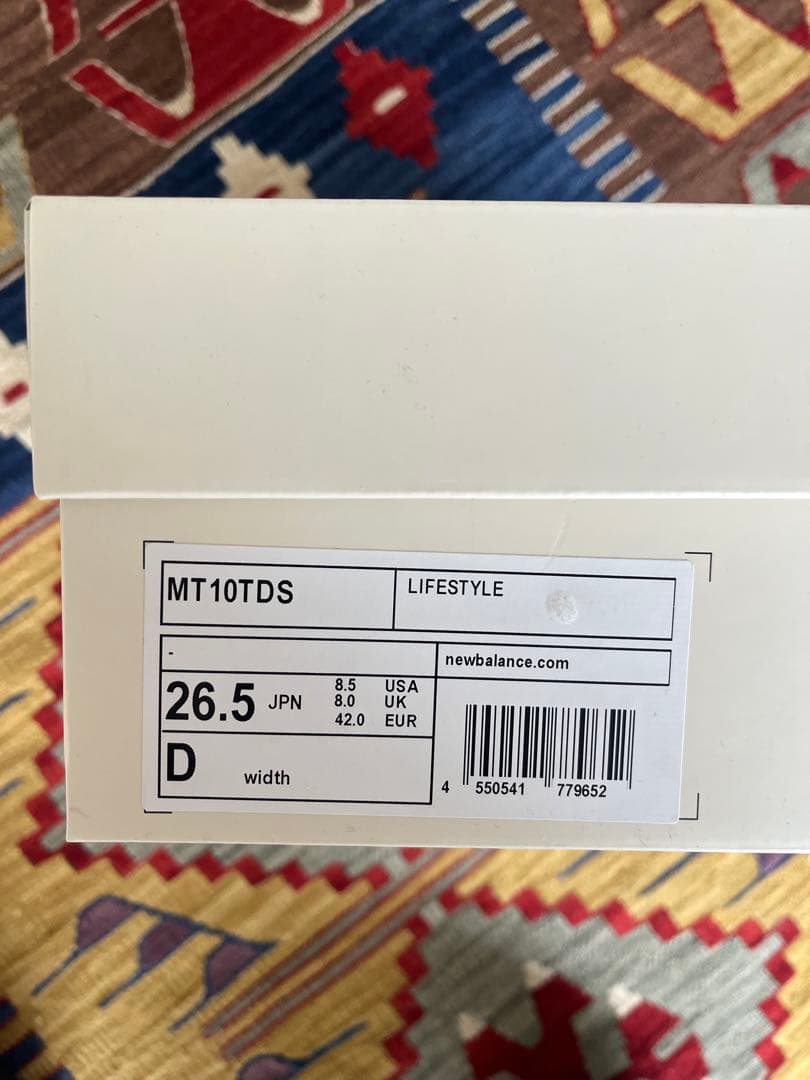 靴 NEW BALANCE MT10TDS BLACK