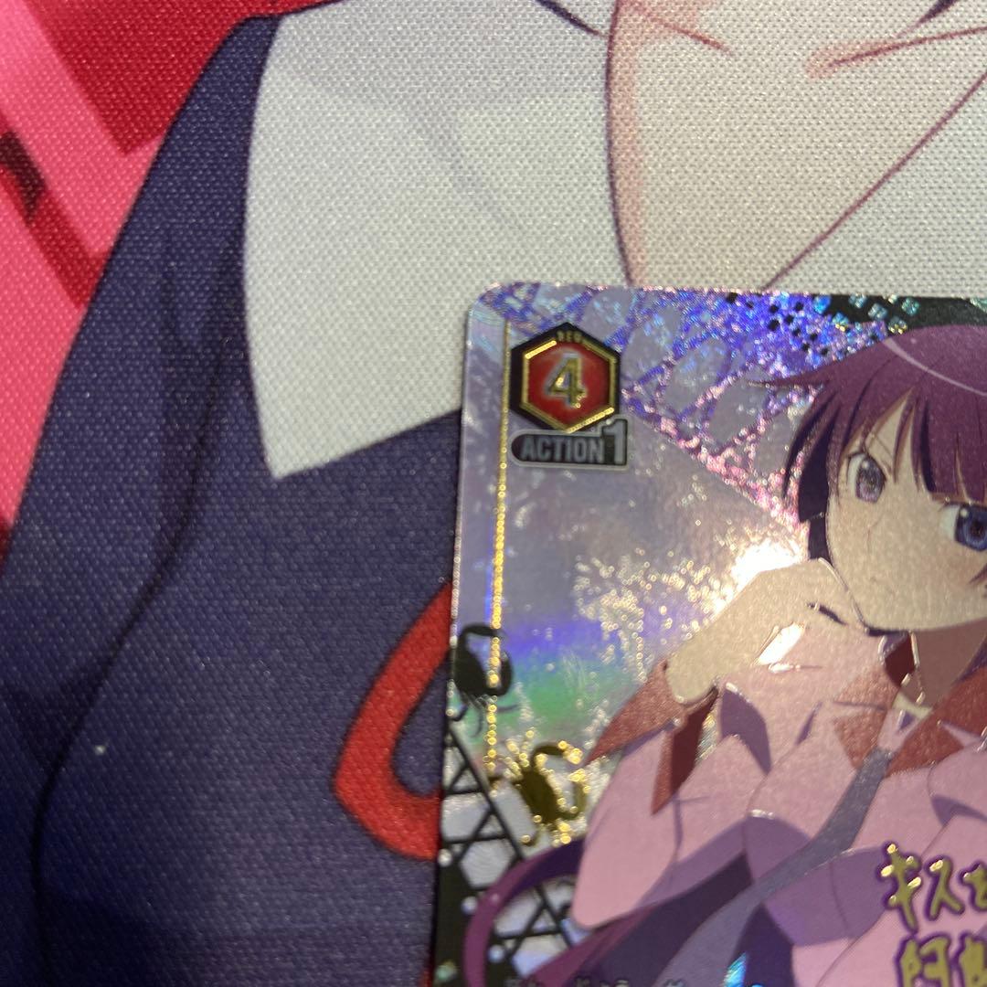 ユニアリ　物語　戦場ヶ原ひたぎ　SR★★ パラレル　サイン