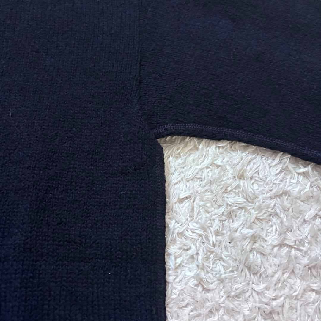 極美品/現行✨45R 葉山ものがたりシェットランド超ガーゼの908クルー ニット